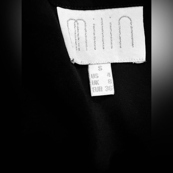 Milin Silver Faux-Fur Mini Skirt Small - Picture 4 of 4